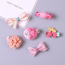 Load image into Gallery viewer, Baby Hair Clips Cartoon Baby Headband - Cute Bow Flower 24pcs
