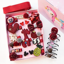 Load image into Gallery viewer, Baby Hair Clips Cartoon Baby Headband - Cute Bow Flower 24pcs