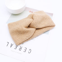 Load image into Gallery viewer, Spring Summer Solid Color Baby Headband Girls Twisted Knotted Soft Elastic Baby Girl Headbands Hair Accessories Haarband