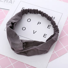 Load image into Gallery viewer, Spring Summer Solid Color Baby Headband Girls Twisted Knotted Soft Elastic Baby Girl Headbands Hair Accessories Haarband