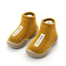 Load image into Gallery viewer, Unisex Baby Shoes First Shoes Baby Walkers Toddler First Walker Baby Girl Kids Soft Rubber Sole Baby Shoe Knit Booties Anti-slip