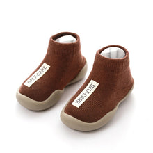 Load image into Gallery viewer, Unisex Baby Shoes First Shoes Baby Walkers Toddler First Walker Baby Girl Kids Soft Rubber Sole Baby Shoe Knit Booties Anti-slip