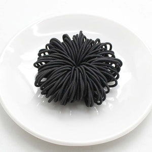 3CM Girl Hair Accessories - Rubber bands Scrunchy Elastic Hair Bands 100pc/Lot