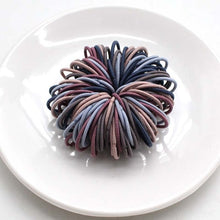 Load image into Gallery viewer, 3CM Girl Hair Accessories - Rubber bands Scrunchy Elastic Hair Bands 100pc/Lot
