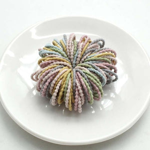 3CM Girl Hair Accessories - Rubber bands Scrunchy Elastic Hair Bands 100pc/Lot