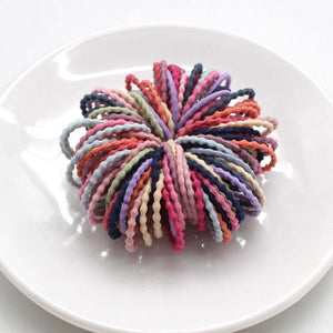 3CM Girl Hair Accessories - Rubber bands Scrunchy Elastic Hair Bands 100pc/Lot