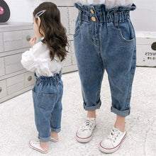 Load image into Gallery viewer, Summer Baby Girls Jeans Pants Kids Clothes Cotton Casual Children Trousers Teenager Denim Boys Clothes
