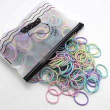Load image into Gallery viewer, 3CM Girl Hair Accessories - Rubber bands Scrunchy Elastic Hair Bands 100pc/Lot
