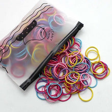 Load image into Gallery viewer, 3CM Girl Hair Accessories - Rubber bands Scrunchy Elastic Hair Bands 100pc/Lot
