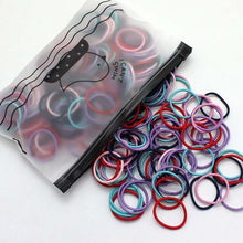 Load image into Gallery viewer, 3CM Girl Hair Accessories - Rubber bands Scrunchy Elastic Hair Bands 100pc/Lot
