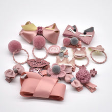Load image into Gallery viewer, New Kids Hair Accessories - Hairpins Barrettes - Bow Flower Headwear 18pcs/Lot
