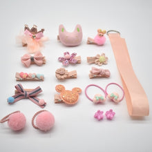 Load image into Gallery viewer, New Kids Hair Accessories - Hairpins Barrettes - Bow Flower Headwear 18pcs/Lot
