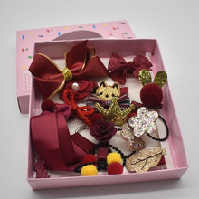 Load image into Gallery viewer, New Kids Hair Accessories - Hairpins Barrettes - Bow Flower Headwear 18pcs/Lot
