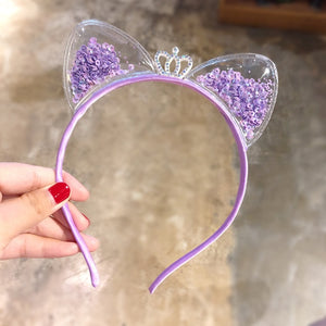 Cute Cat Ears Headband Baby Girls Hairbands Korean Children Princess Kids Hair Accessories Scrunchie Christmas Gift