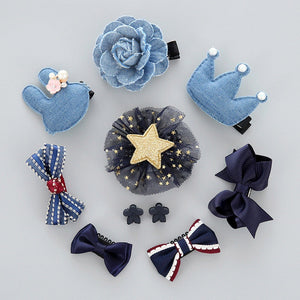 Baby Hair Clips Cartoon Baby Headband - Cute Bow Flower 24pcs