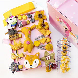 Baby Hair Clips Cartoon Baby Headband - Cute Bow Flower 24pcs