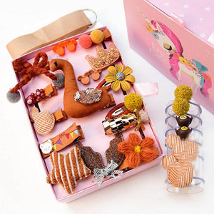 Baby Hair Clips Cartoon Baby Headband - Cute Bow Flower 24pcs