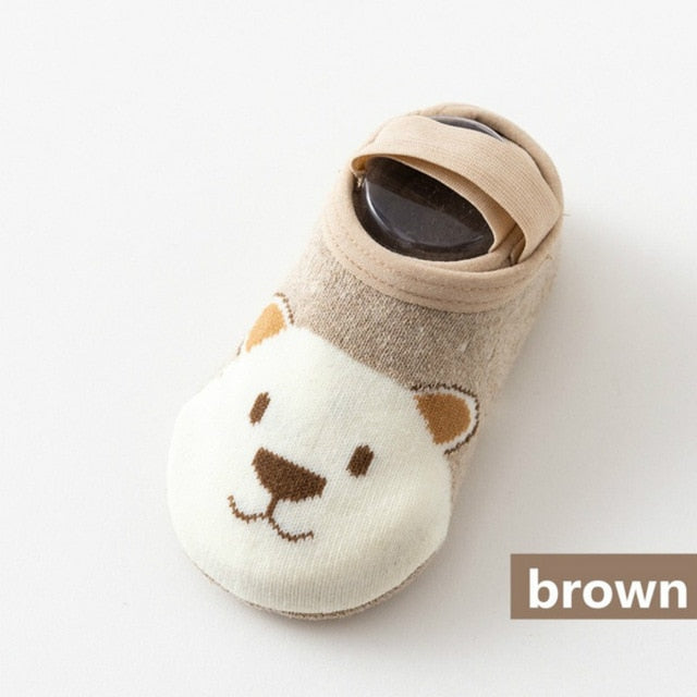 Baby Girls Boys Cute Cartoon Non-slip Cotton Toddler Floor Socks
