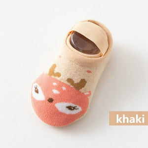 Baby Girls Boys Cute Cartoon Non-slip Cotton Toddler Floor Socks