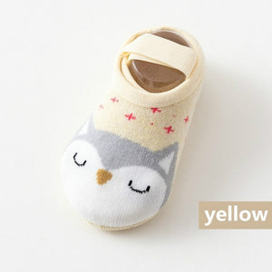 Baby Girls Boys Cute Cartoon Non-slip Cotton Toddler Floor Socks