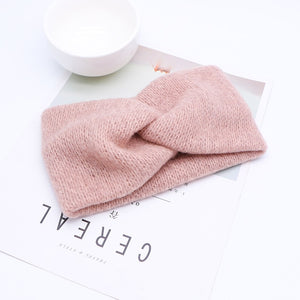 Spring Summer Solid Color Baby Headband Girls Twisted Knotted Soft Elastic Baby Girl Headbands Hair Accessories Haarband