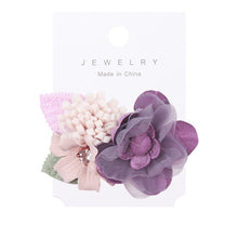 Load image into Gallery viewer, IBOWS Hair Accessories Lovely Baby Headband Fake Flower Nylon Hair Bands For Kids Artificial Floral Elastic Head Bands Headwear
