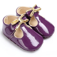 Load image into Gallery viewer, Newborn Baby Girls Shoes PU leather Buckle First Walkers Red Black Pink White Blue
